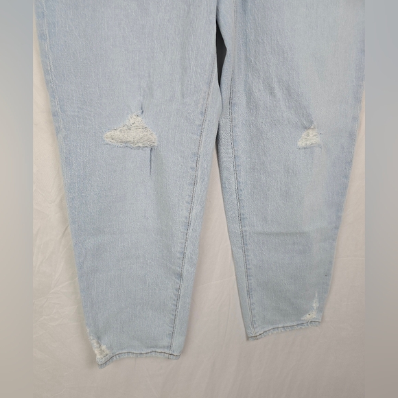 Madewell Balloon Magic Pockets Jeans Baleberry Wash Distressed sz 27 NWT - Picture 9 of 12